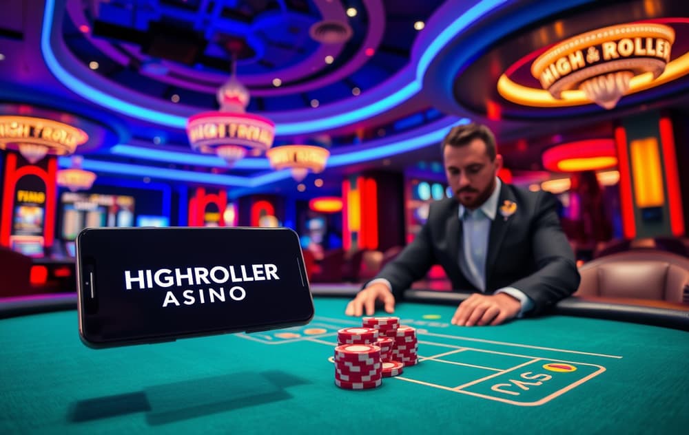 Highroller Casino – luksuriøst casino for storspillere